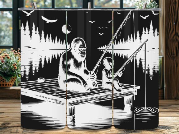 Bigfoot Alien Fishing Dock