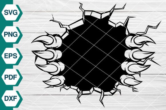 Claw Scratch SVG: Monster Claws Graphics & Illustrations