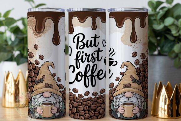 Coffee Gnome Drip Design 20oz