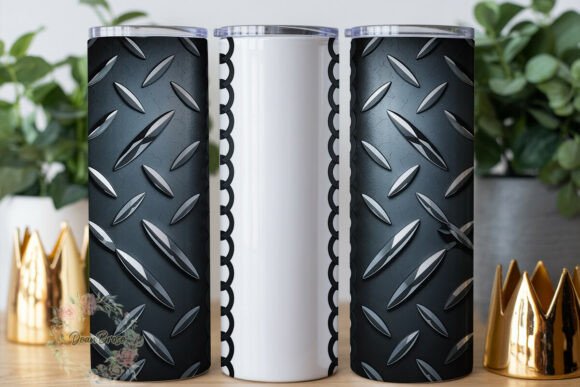Industrial Diamond Plate 20oz Wrap Graphics