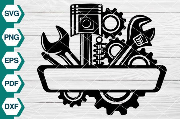 Mechanic Tools Graphics & Illustrations EP595