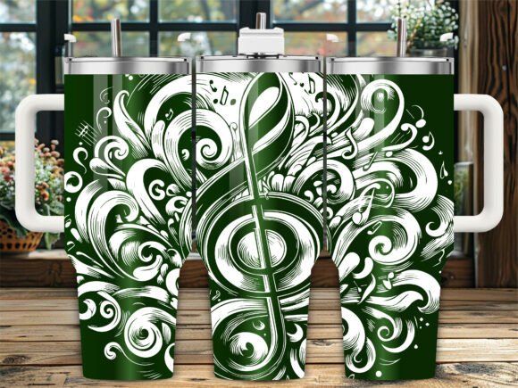 Music Note Symbol Graphics for Crafts & Laser Engraving