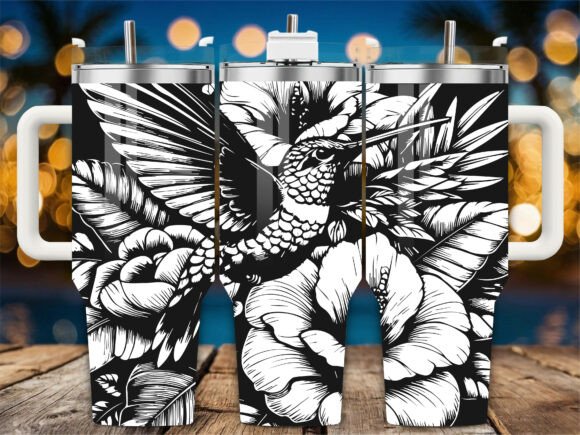 Nature Bird Flower: Graphics for Crafts & Editorial Design