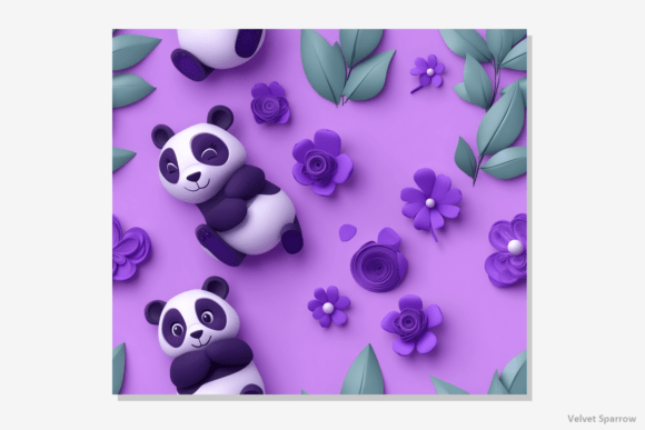 Playful Panda Parade Wrap